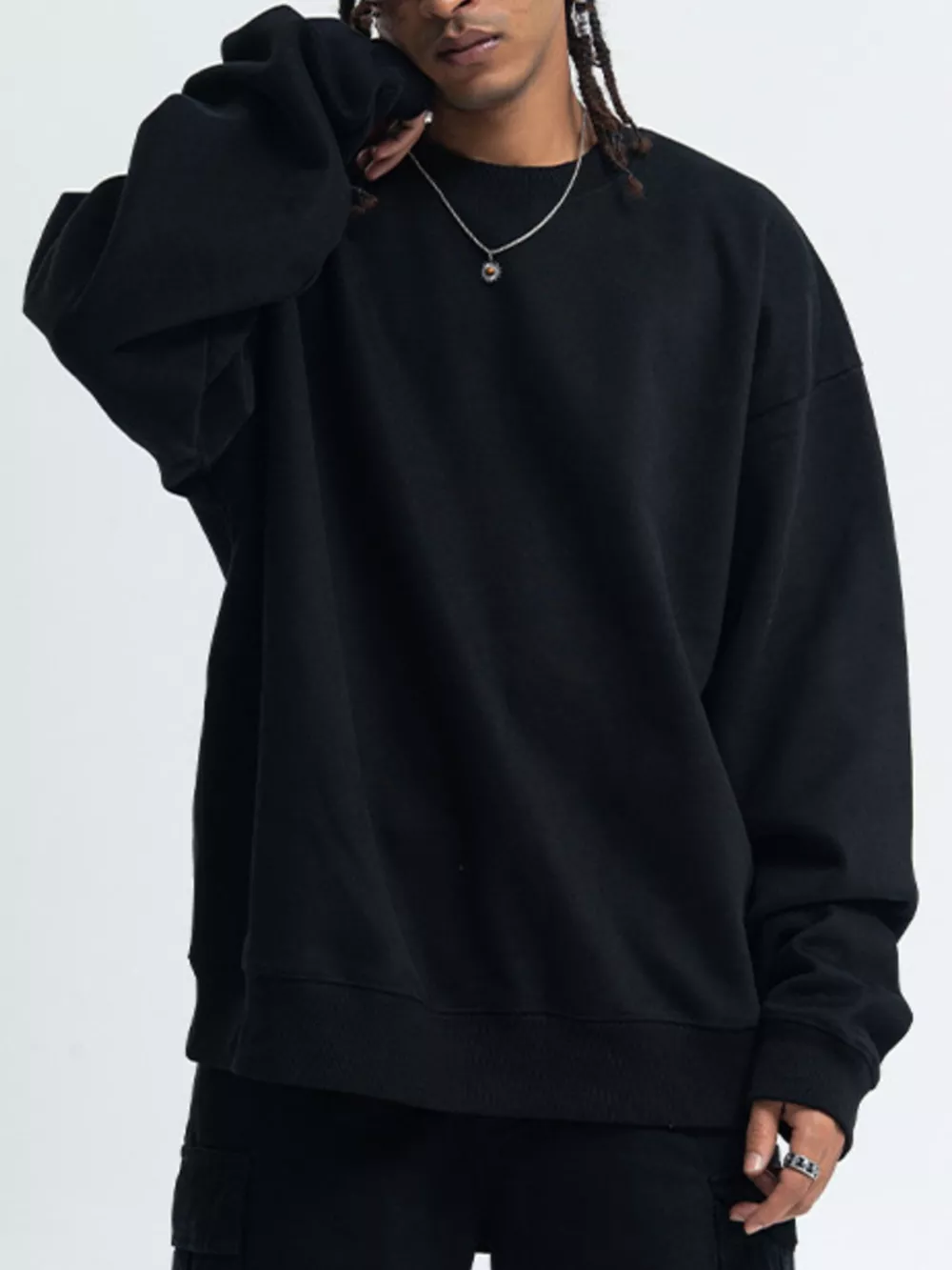 Men's Round Neck Long Sleeve Sweatshirt