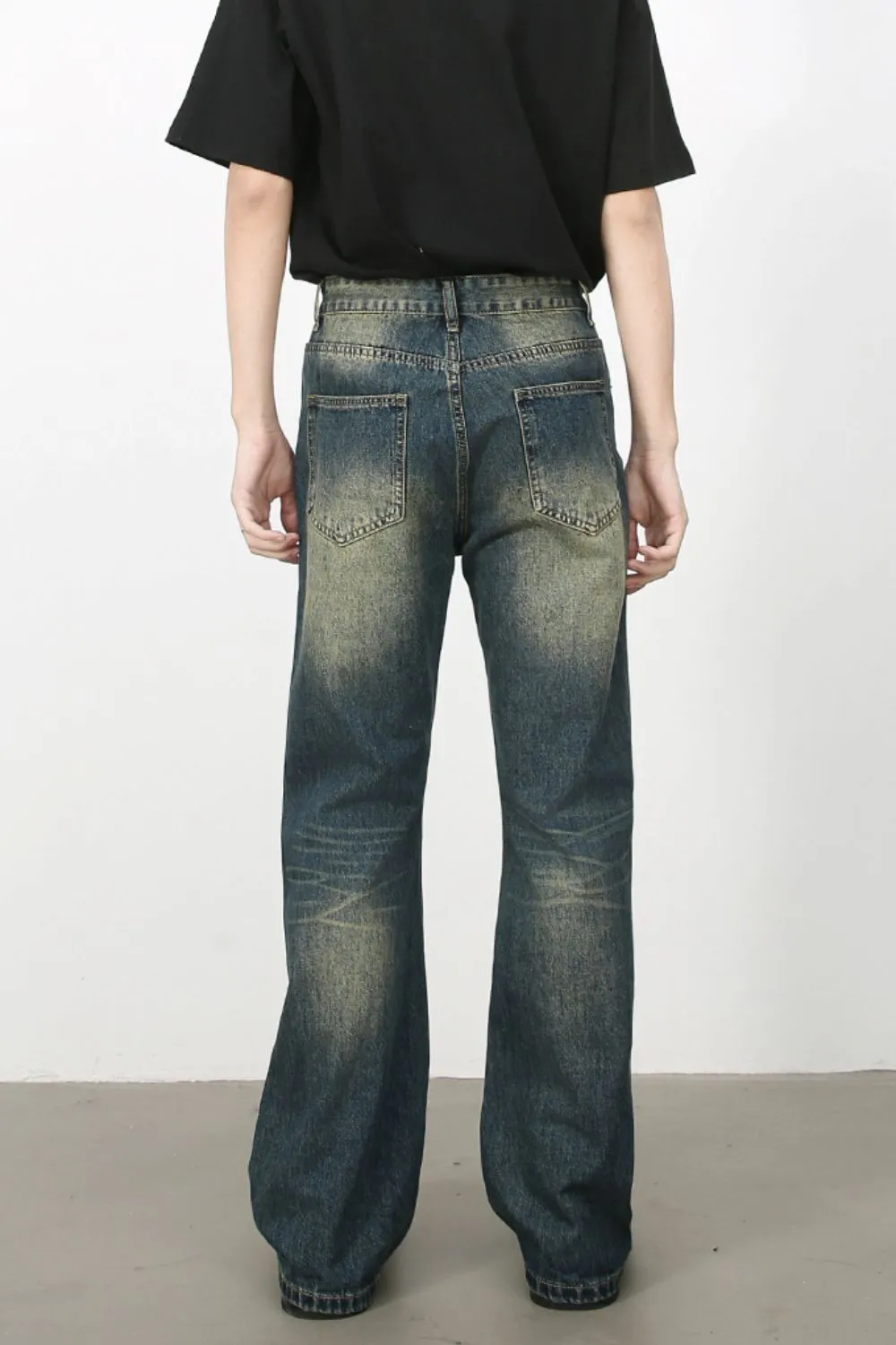 Men's Distressed Jeans, image 4