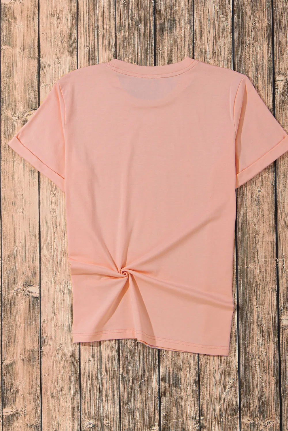 Graphic Round Neck Short Sleeve T-Shirt, image 2
