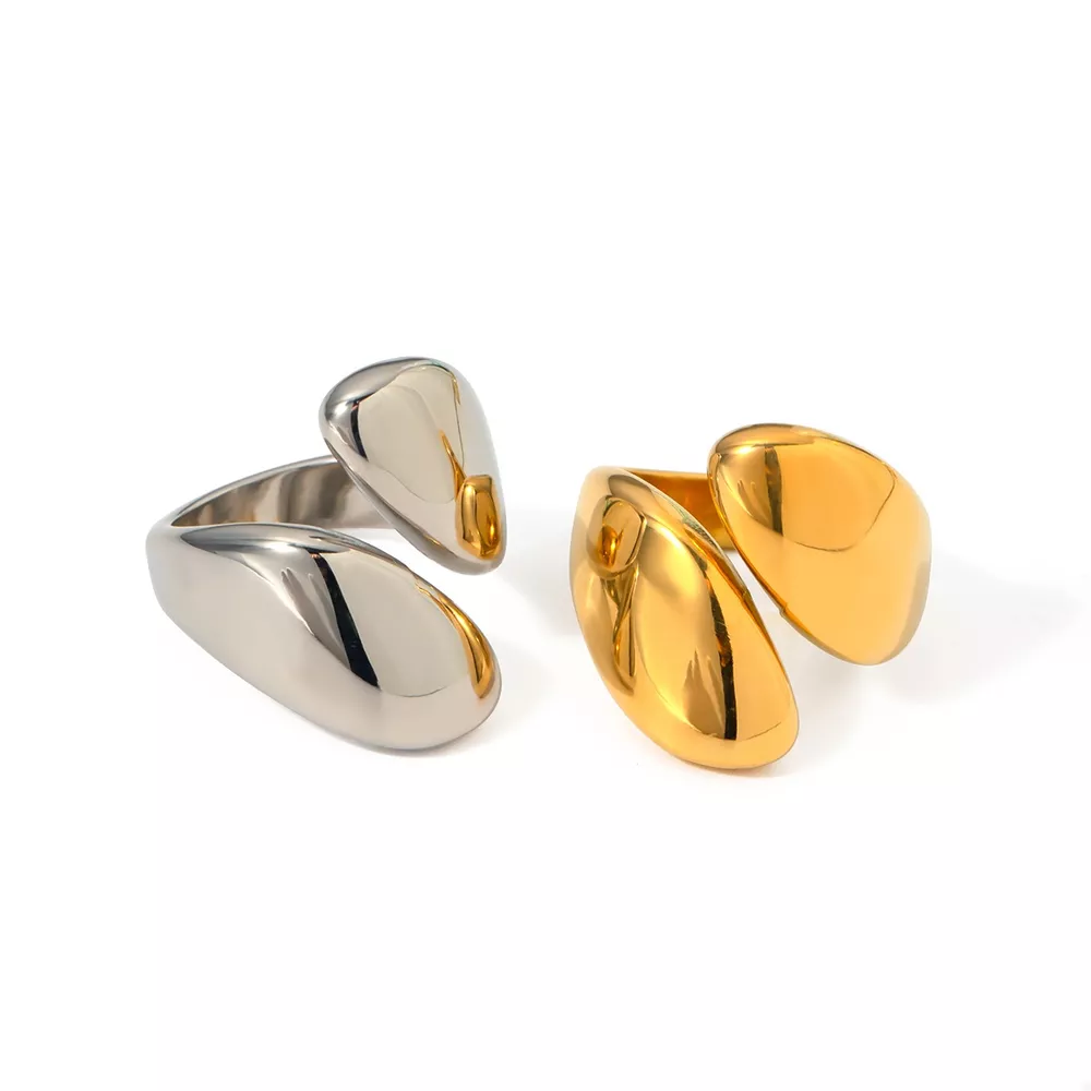 Stainless Steel Bypass Ring, image 3