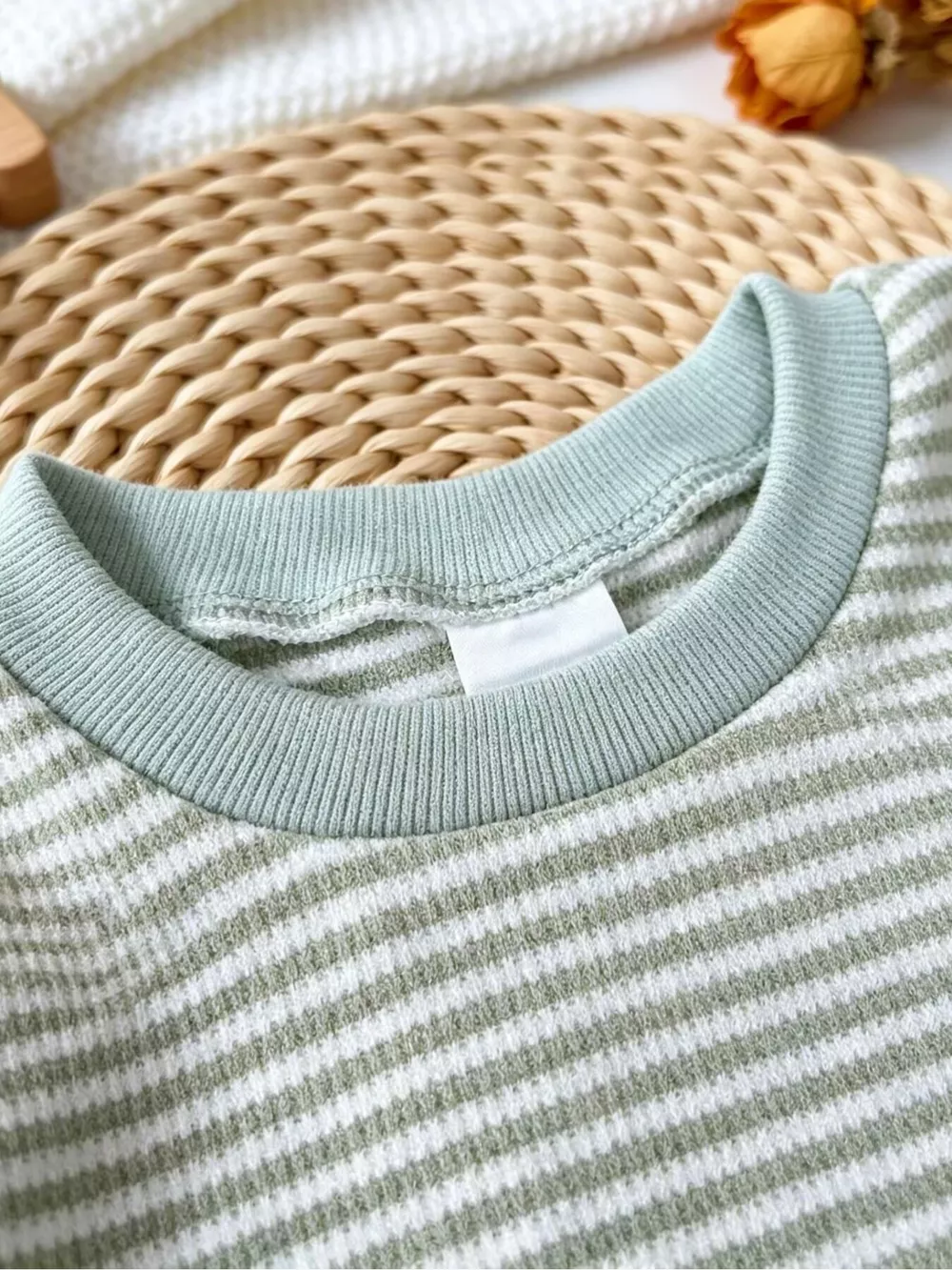 Children's Animal Striped Long Sleeve Jumpsuit, image 3