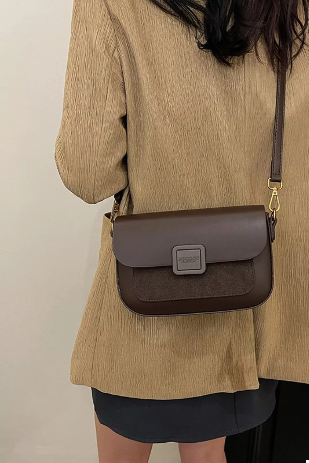 Flap Closure Shoulder Bag, image 5