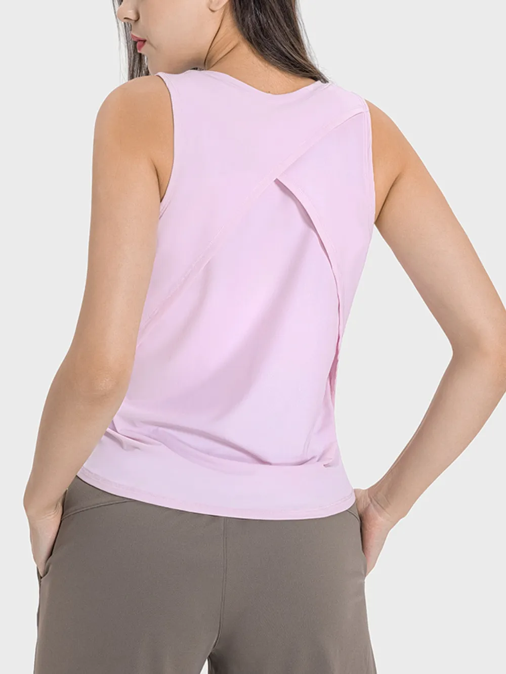 Round Neck Active Tank, image 6
