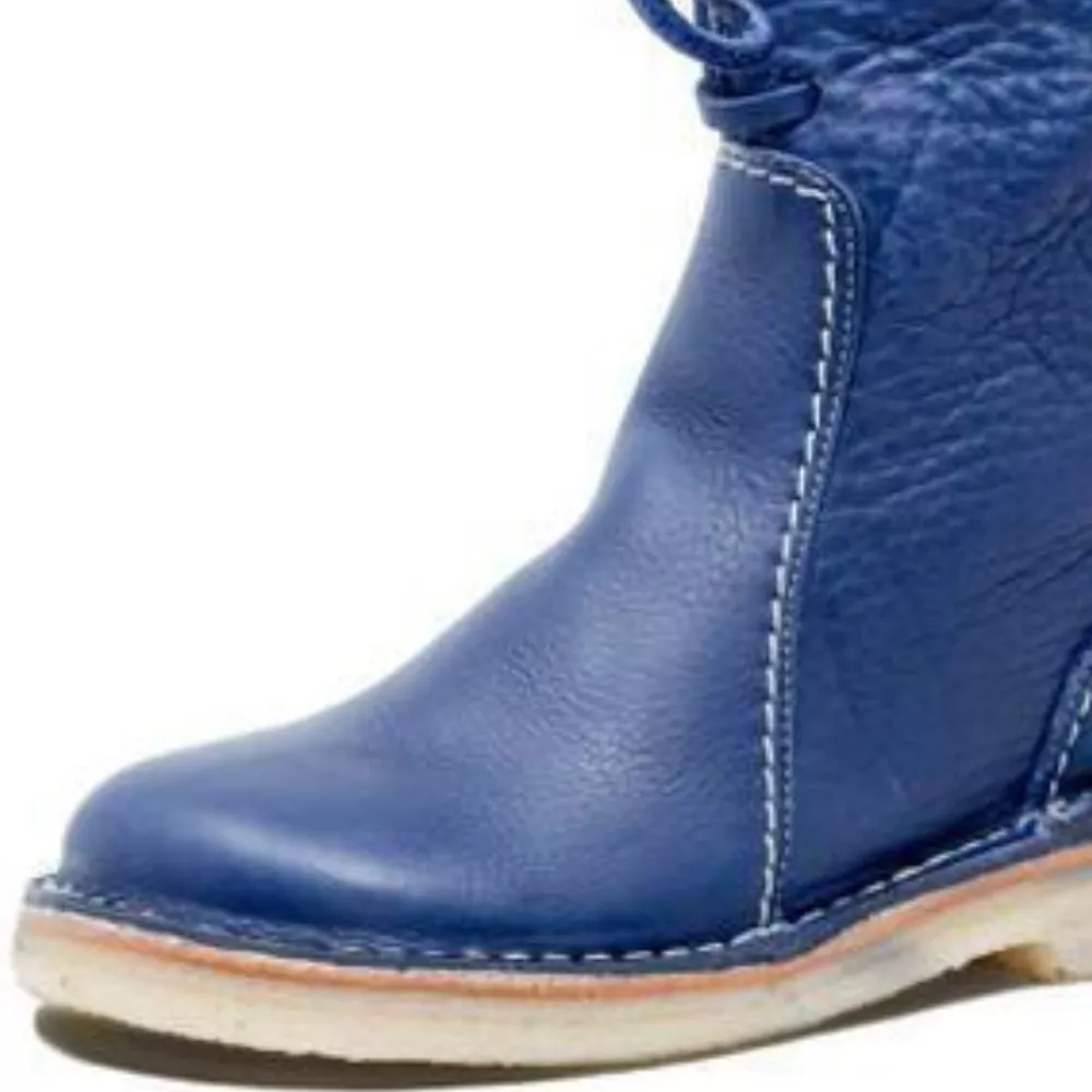 Round Toe Platform Boots, image 5