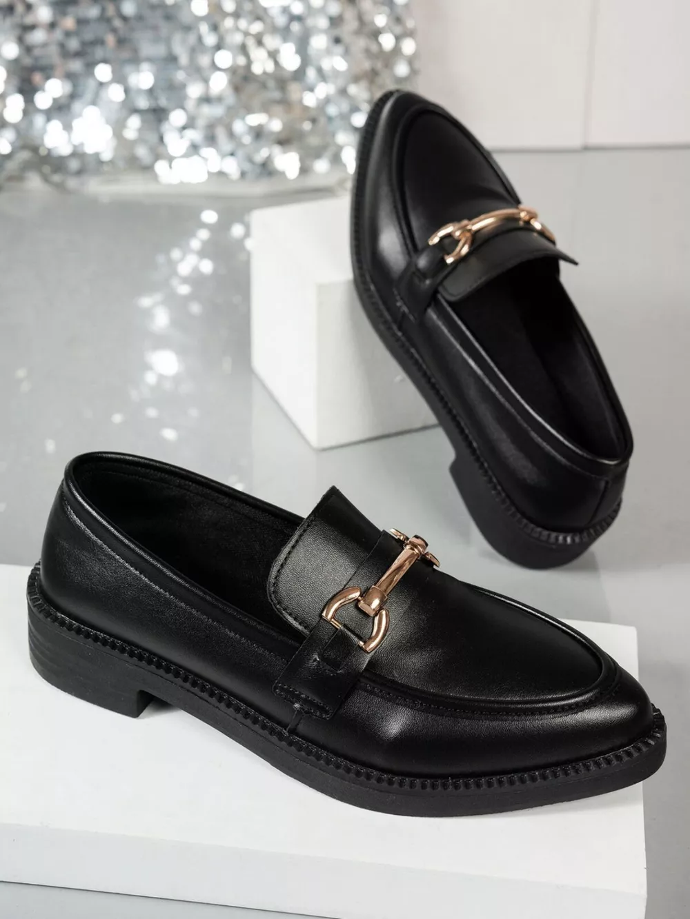 Point Toe Block Heels Loafers, image 7