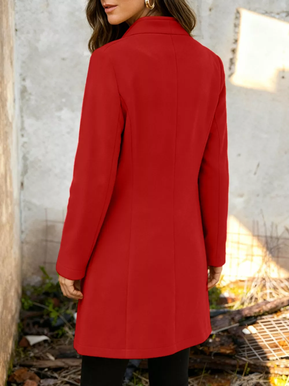 Button-Down Longline Outerwear, image 10