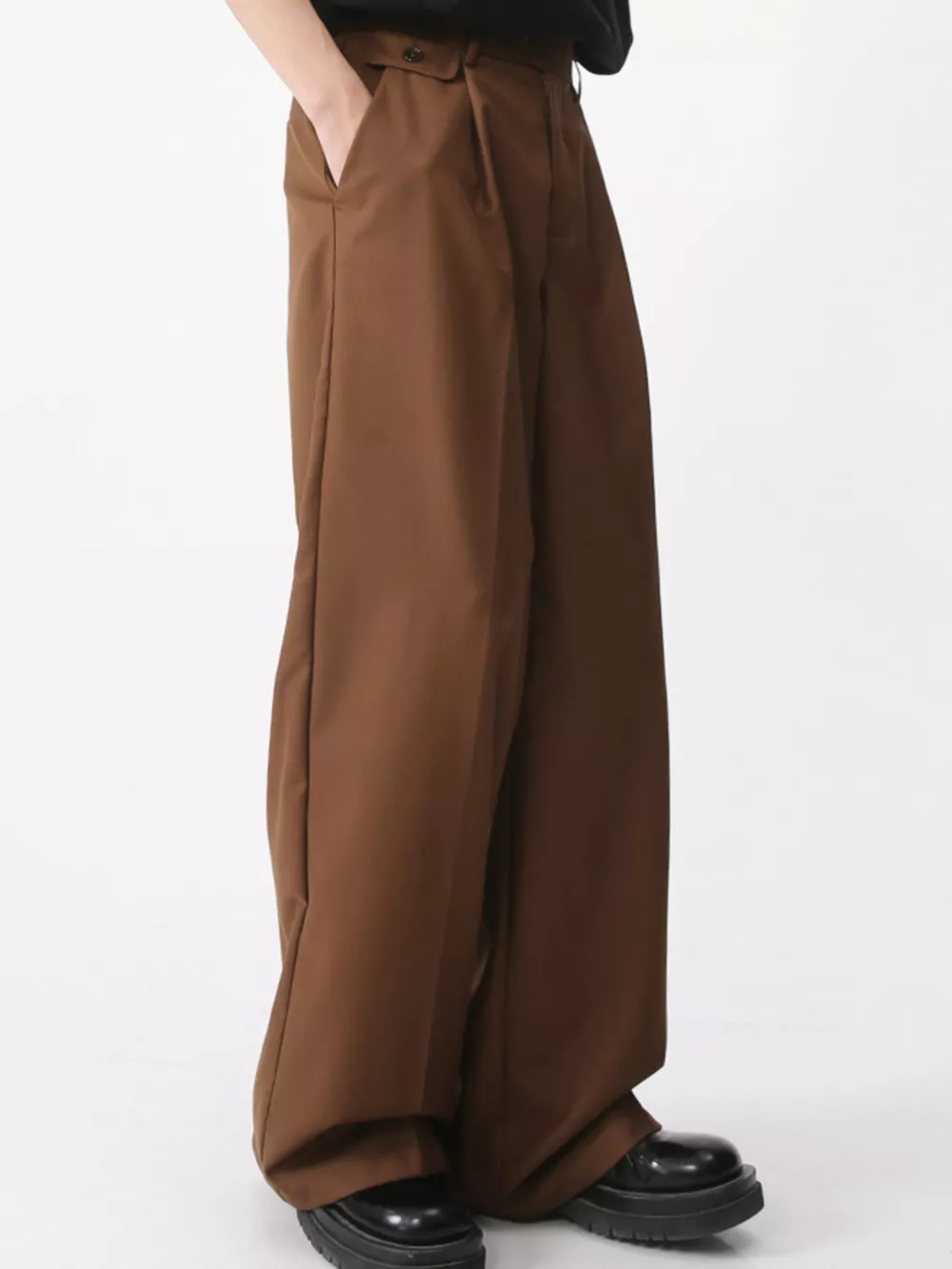 Men's High-Waisted Wide-Leg Pants, image 9