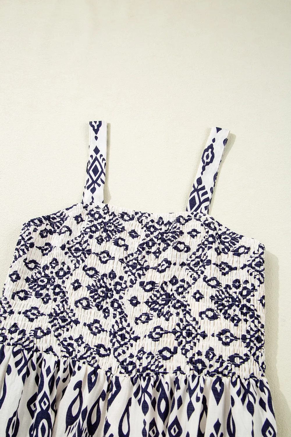 Bohemian Print Wide Leg Jumpsuit, image 4