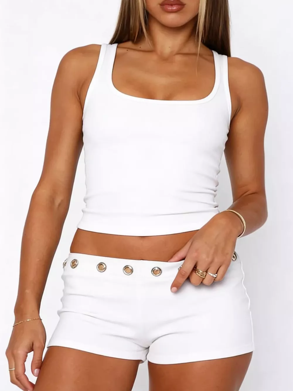 Wide Strap Tank and Shorts Set, image 11
