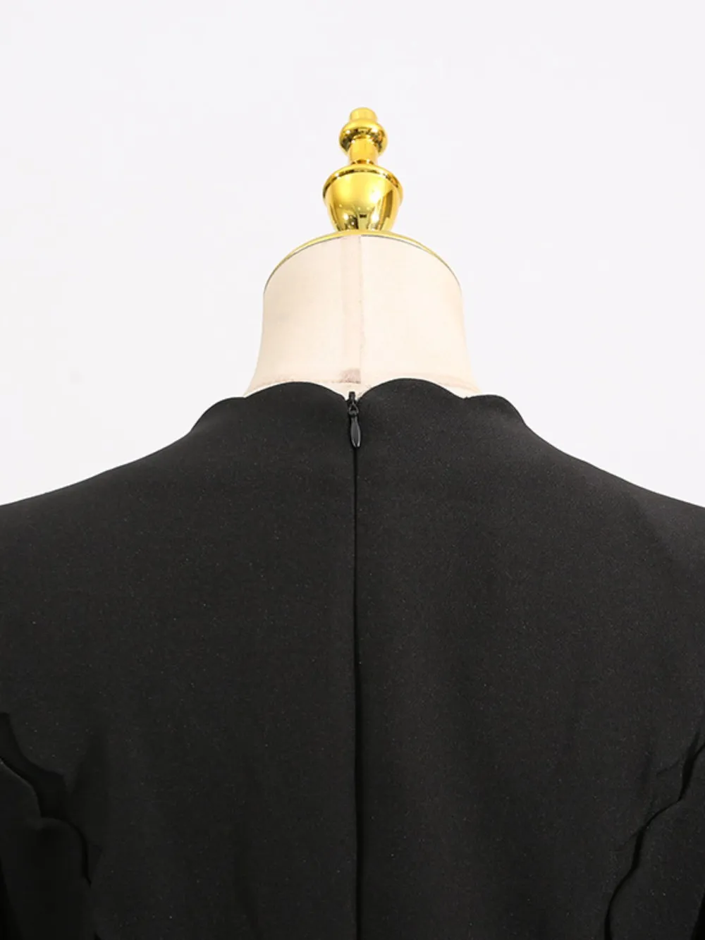 Long Sleeve Bow Front Midi Dress, image 17
