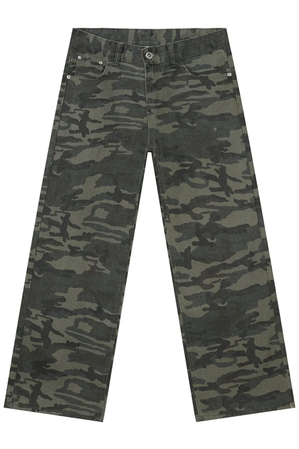 Camouflage Jeans with Pockets, image 10