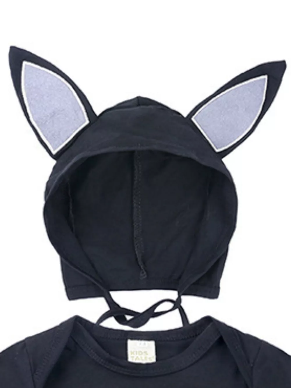 Children's Halloween Bat Bodysuit & Hat Costume Set, image 30