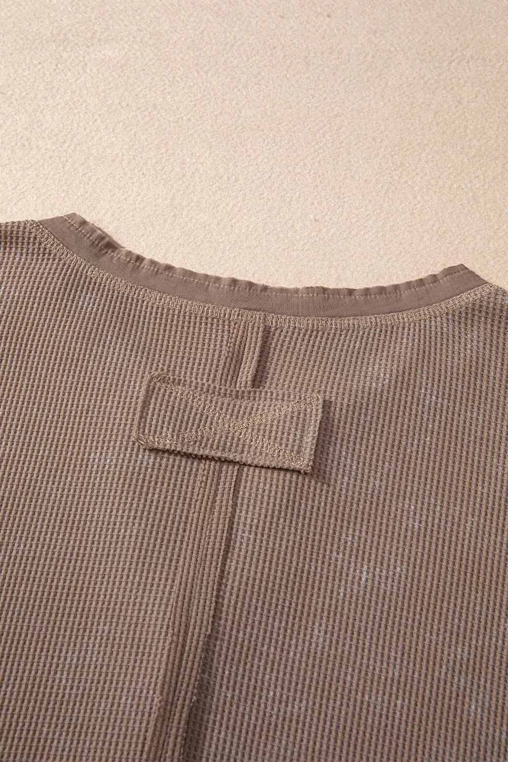 Button Detail Long Sleeve Top, image 5