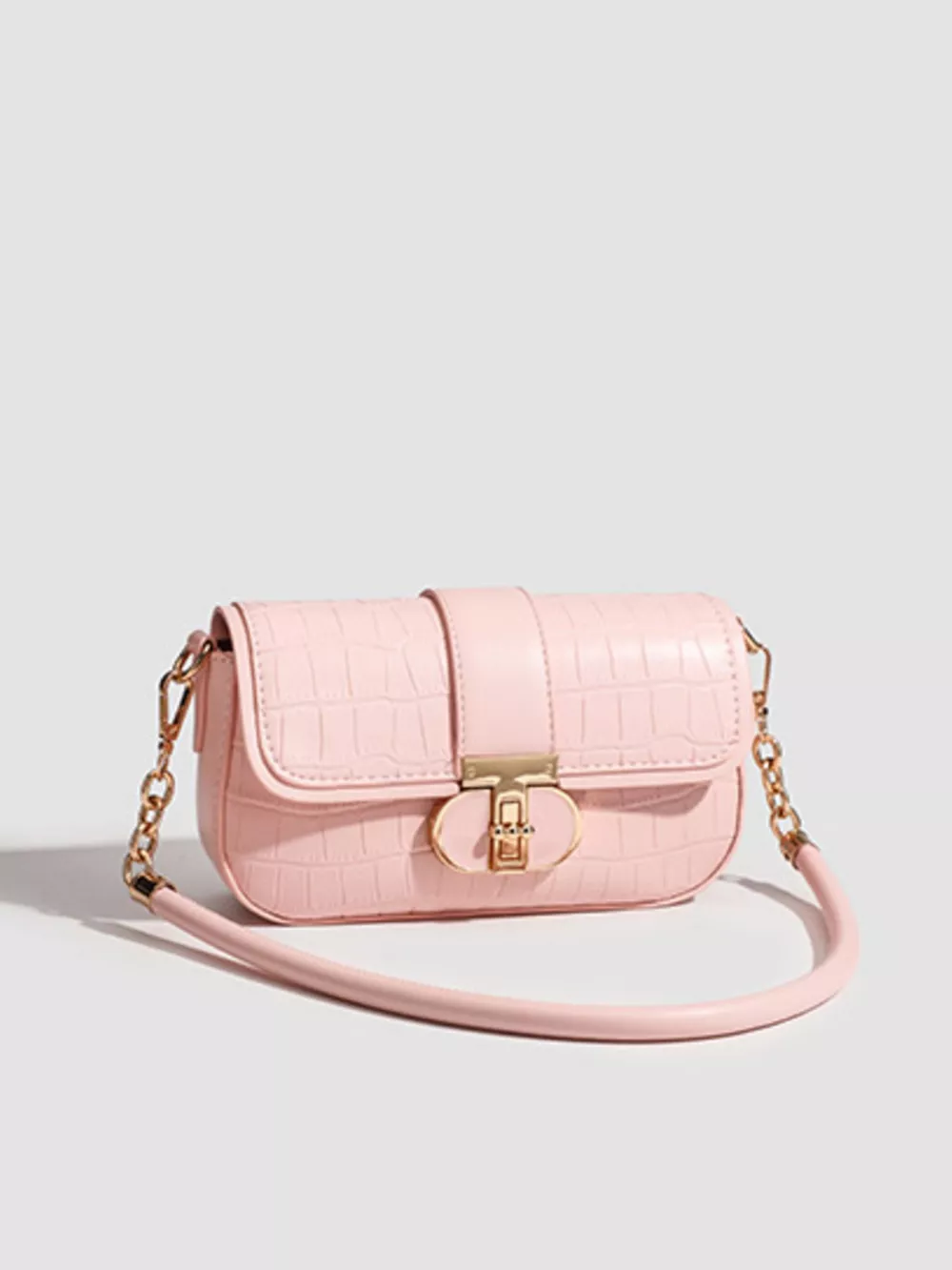 Textured Flap Shoulder Bag, image 6