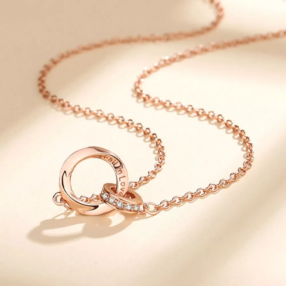 18K Rose Gold-Plated 925 Sterling Silver Necklace, image 4