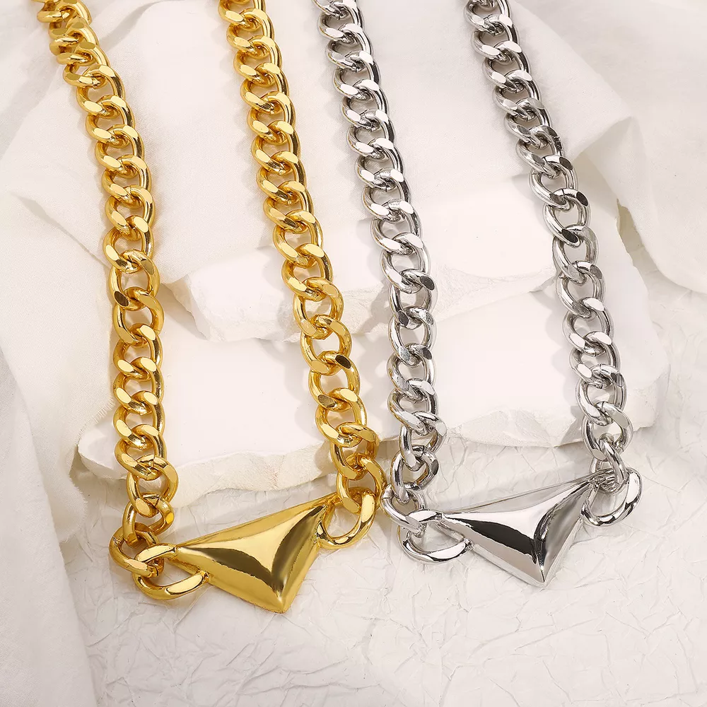 Alloy Geometric Necklace, image 6
