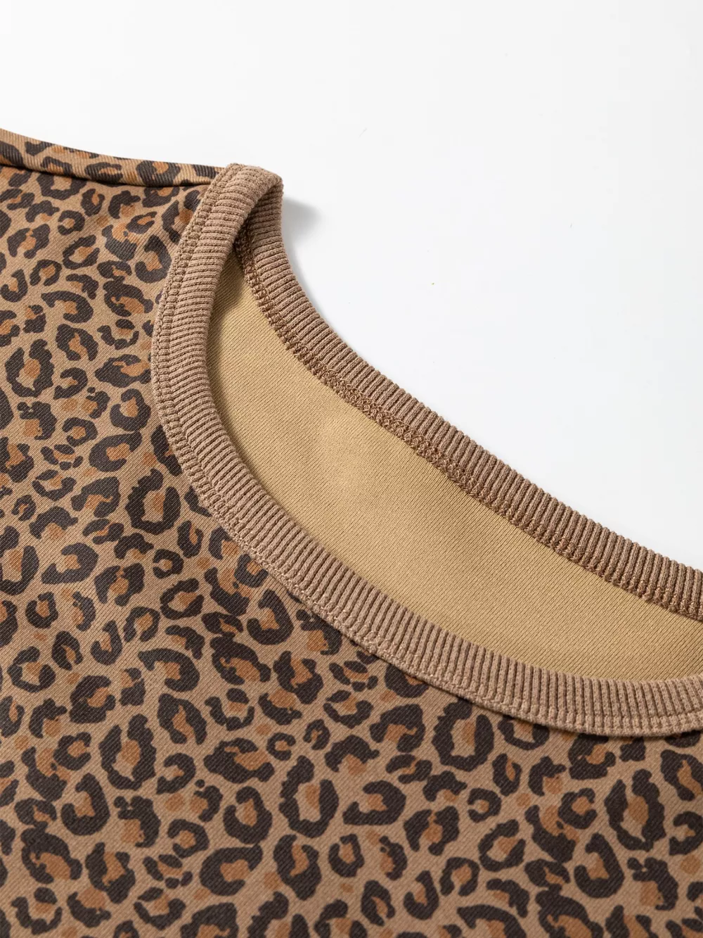 Leopard Print Relaxed Fit T-Shirt, image 6
