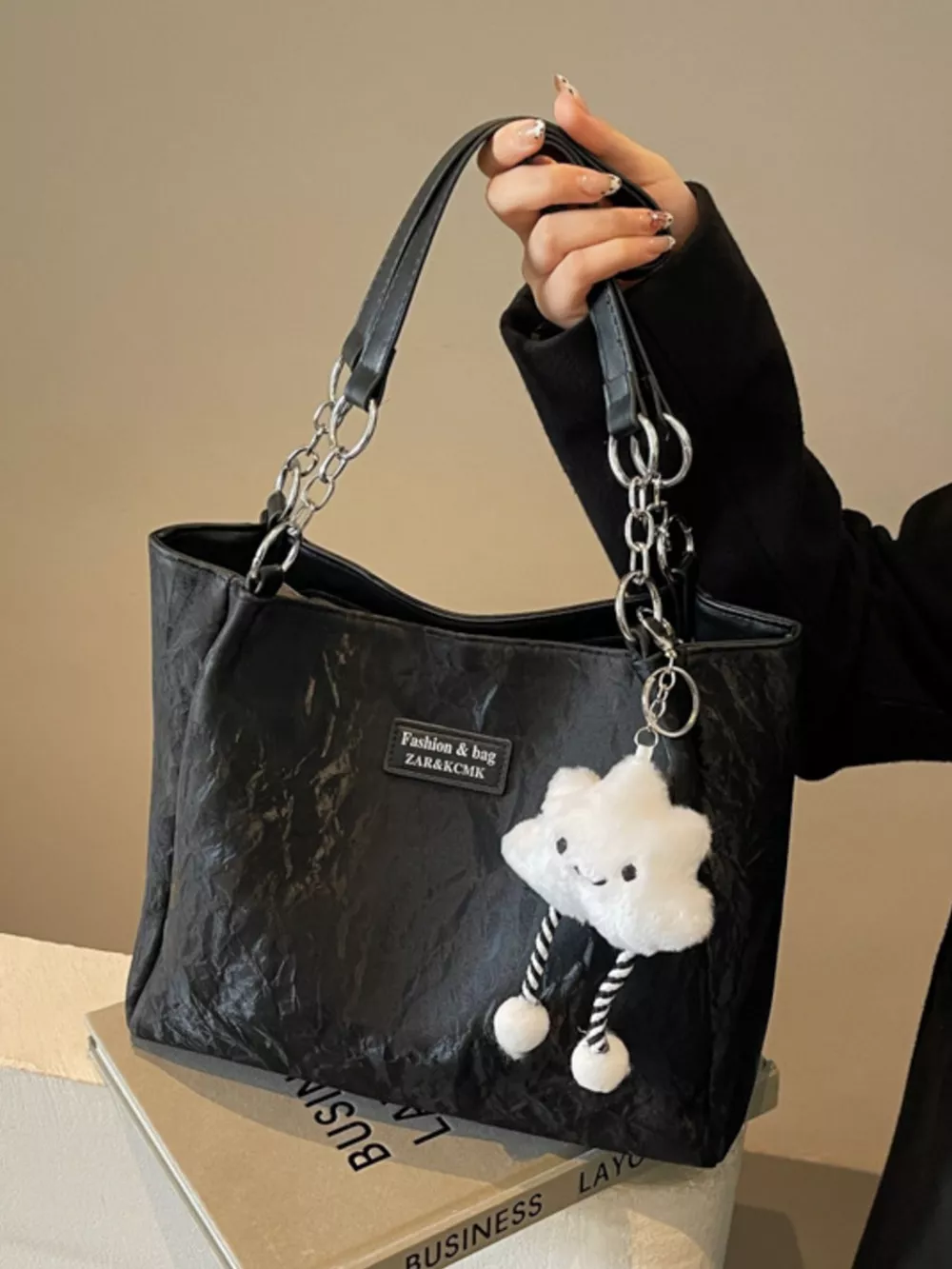 PU Leather Shoulder Bag, image 3