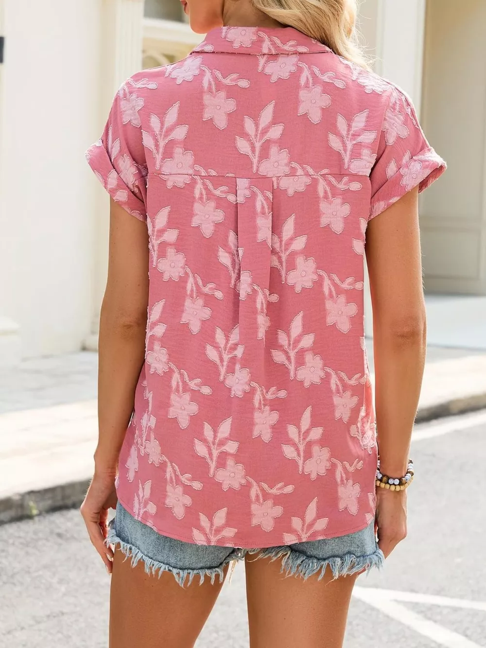 Short Sleeve Button-Down Shirt, image 4