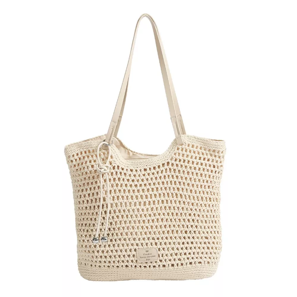 Crochet Knit Shoulder Bag, image 11