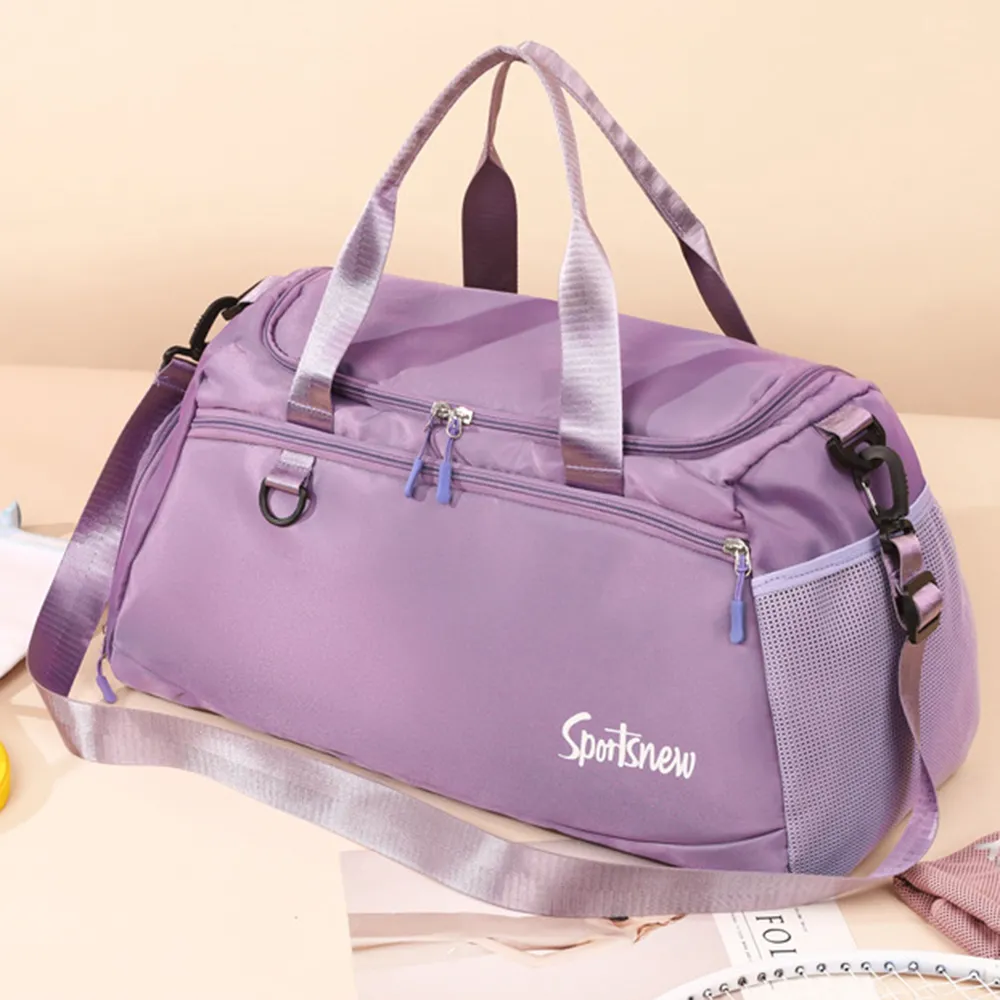 Multi Pockets Nylon Travel Bag, image 5