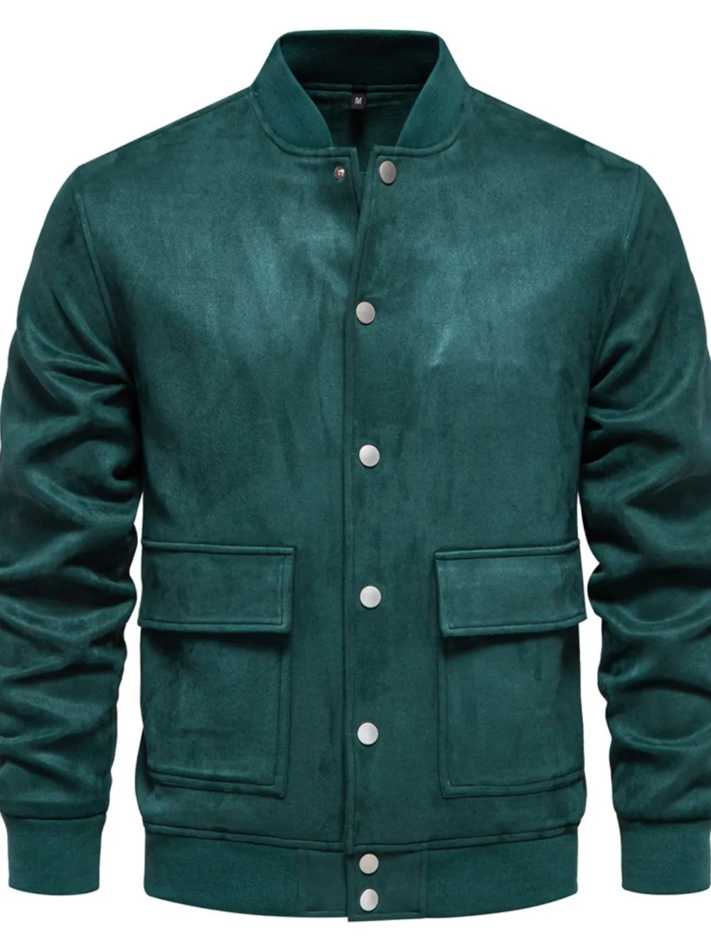 Men's Baseball Collar Snap Down Jacket, image 9