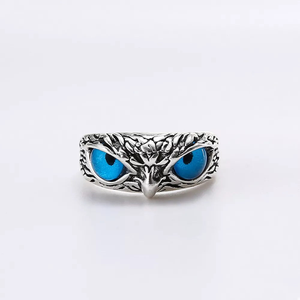 Alloy Owl Eyes Ring, image 9