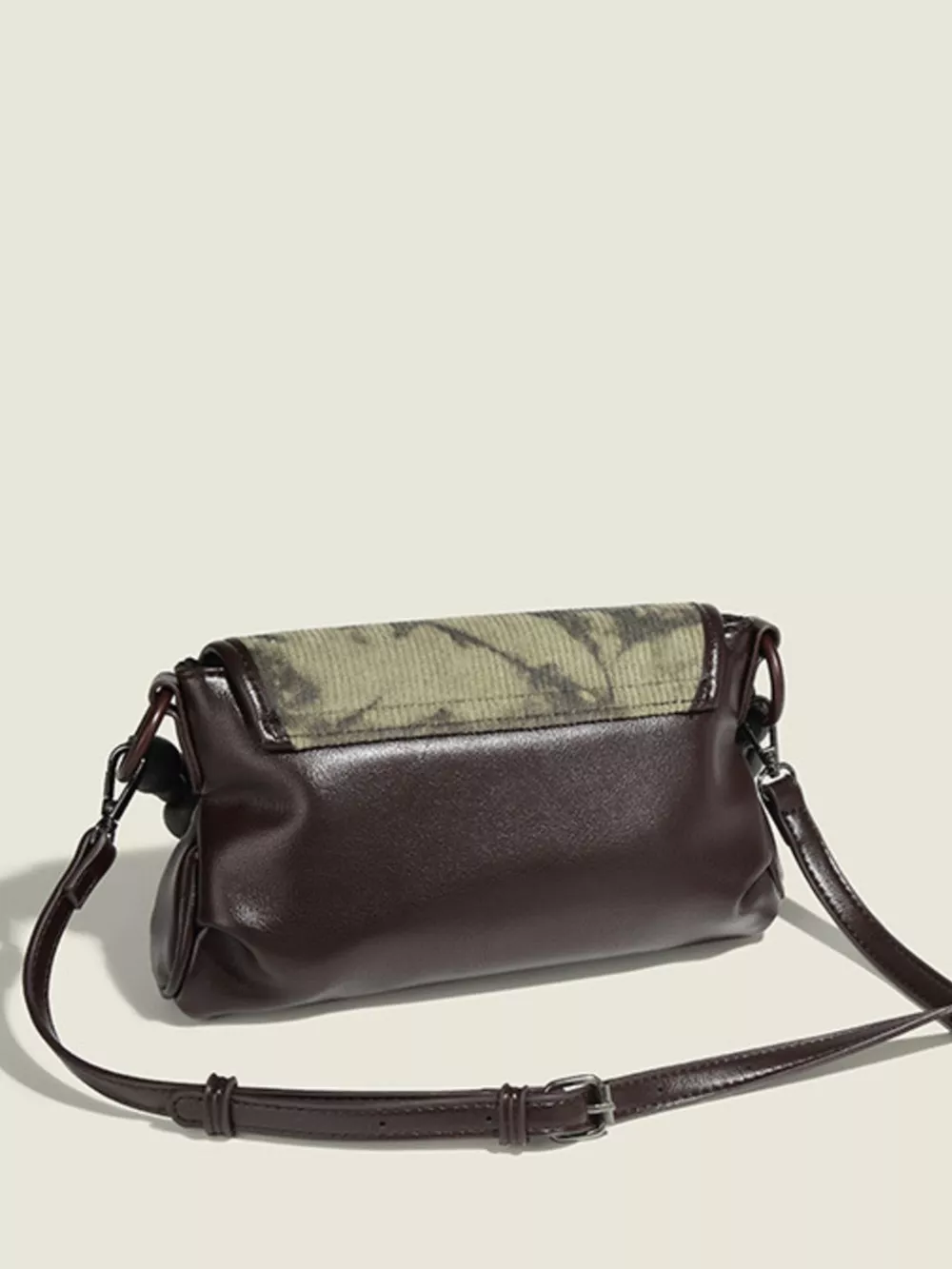 Beaded Handle Flap Shoulder Bag, image 7