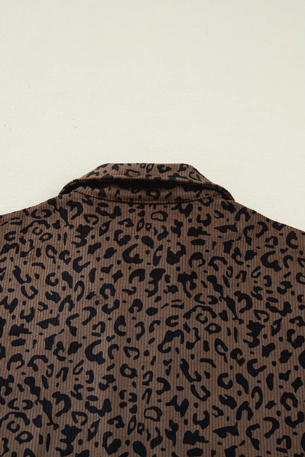 Leopard Print Quarter-Zip Sweatshirt, image 13
