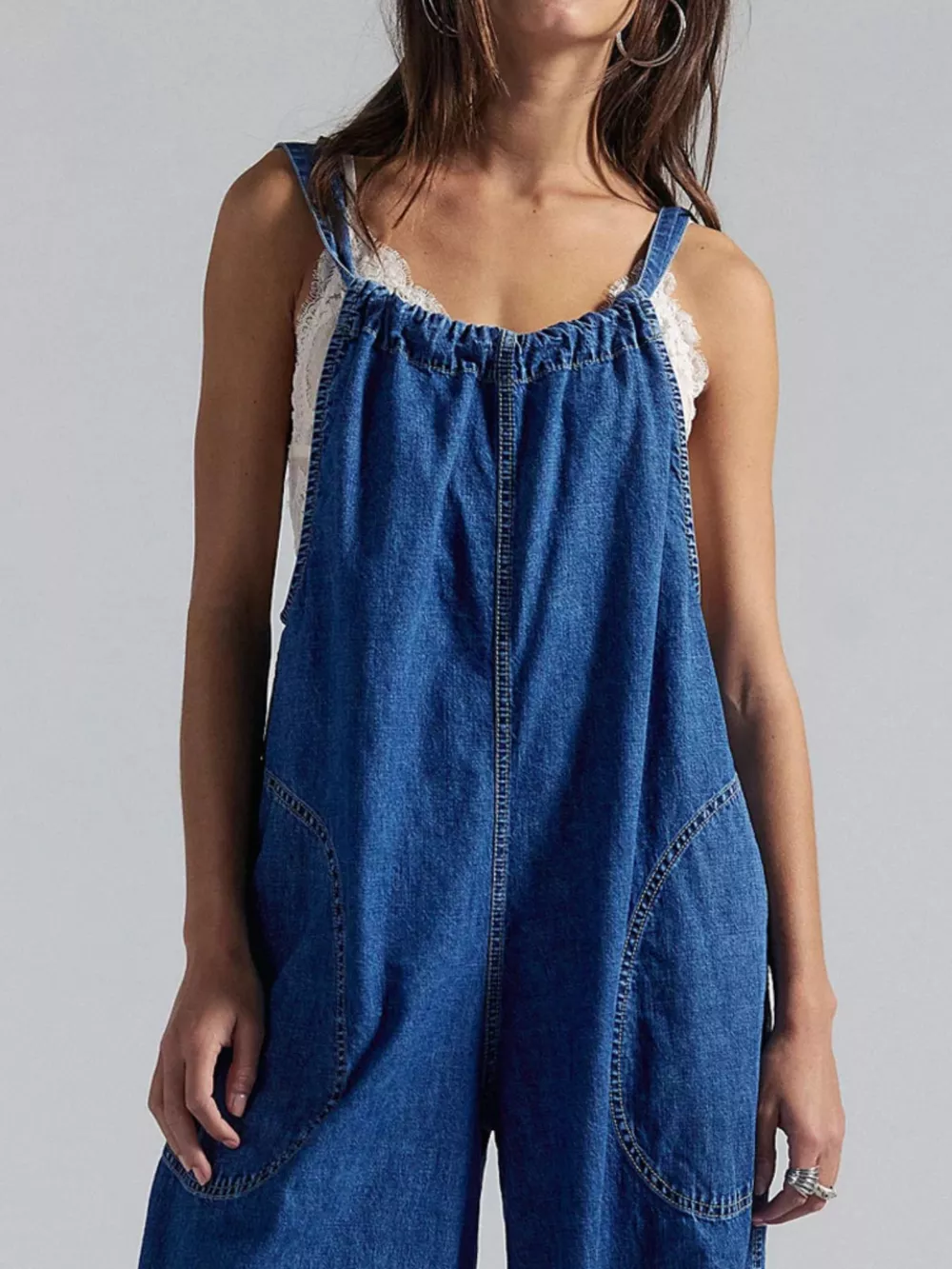 Sleeveless Wide-Leg Jumpsuit, image 24