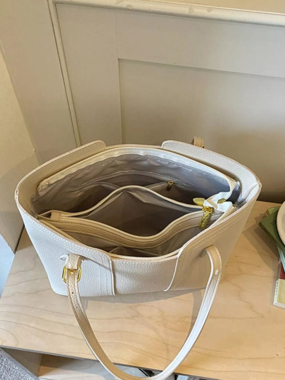 PU Leather Tote Bag, image 4