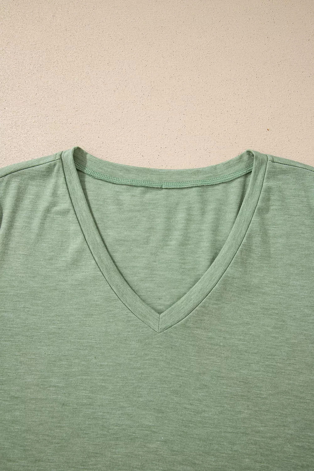 V-Neck Long Sleeve T-Shirt, image 11