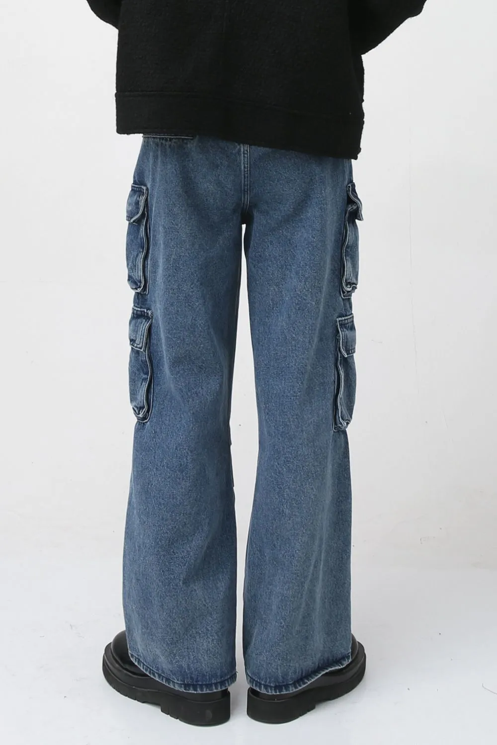 Jeans with Cargo Pockets, image 4