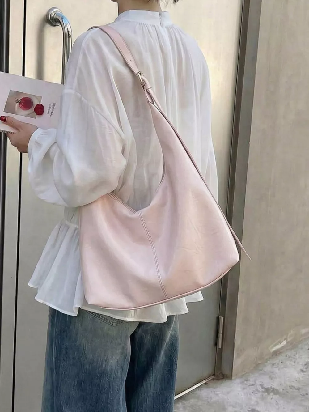 PU Leather Shoulder Bag, image 2