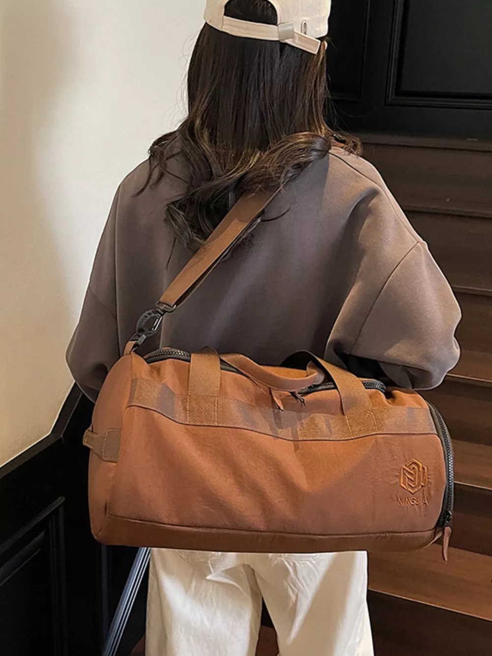 Oxford Cloth Duffel Bag, image 9