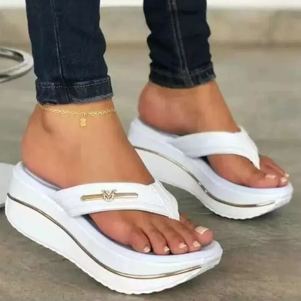 Toe Post Platform Sandals, image 2