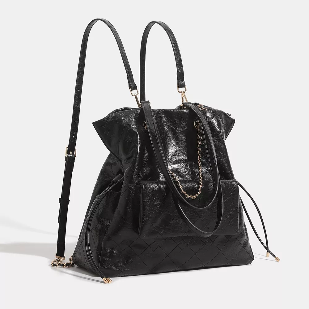 Convertible Drawstring Backpack Bag, image 2