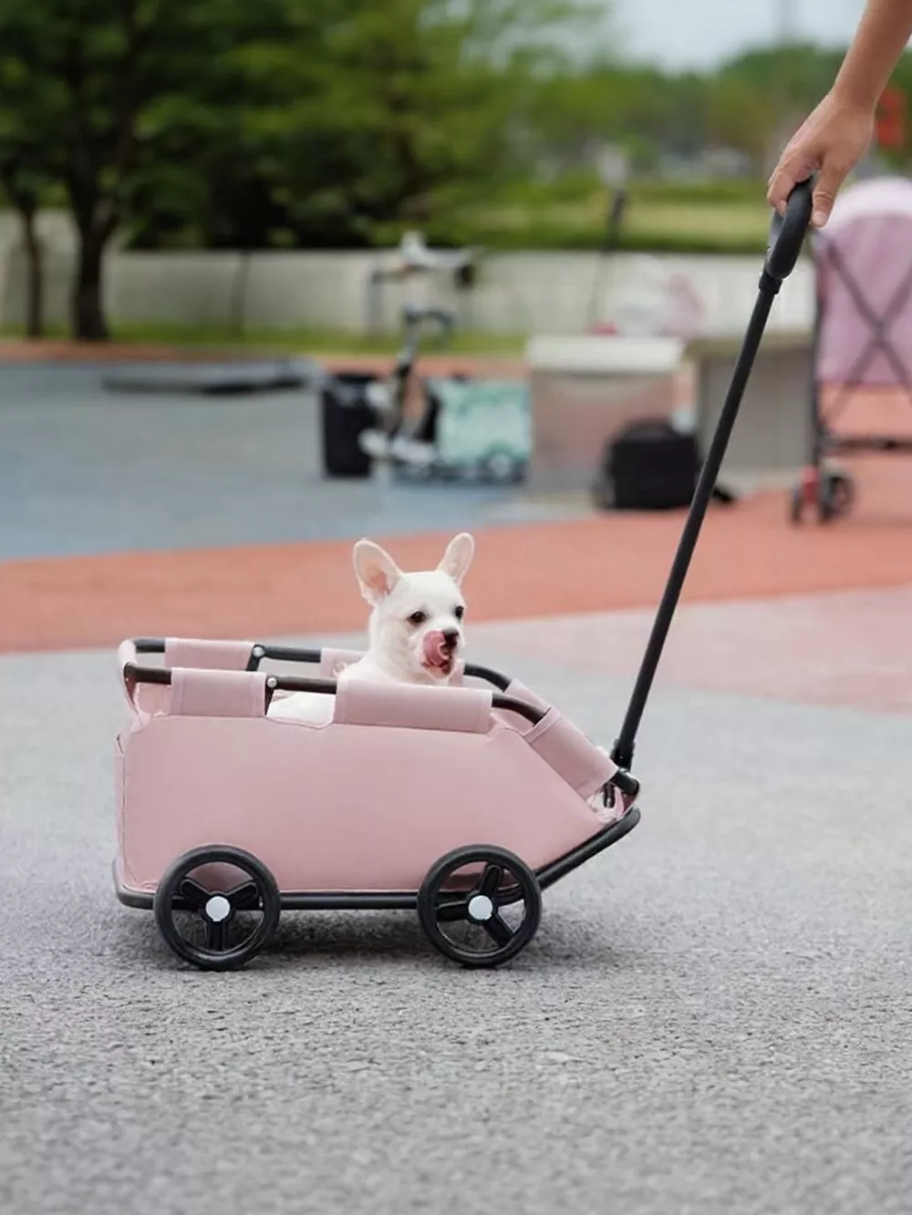 Portable Folding Pet Stroller Wagon, image 4