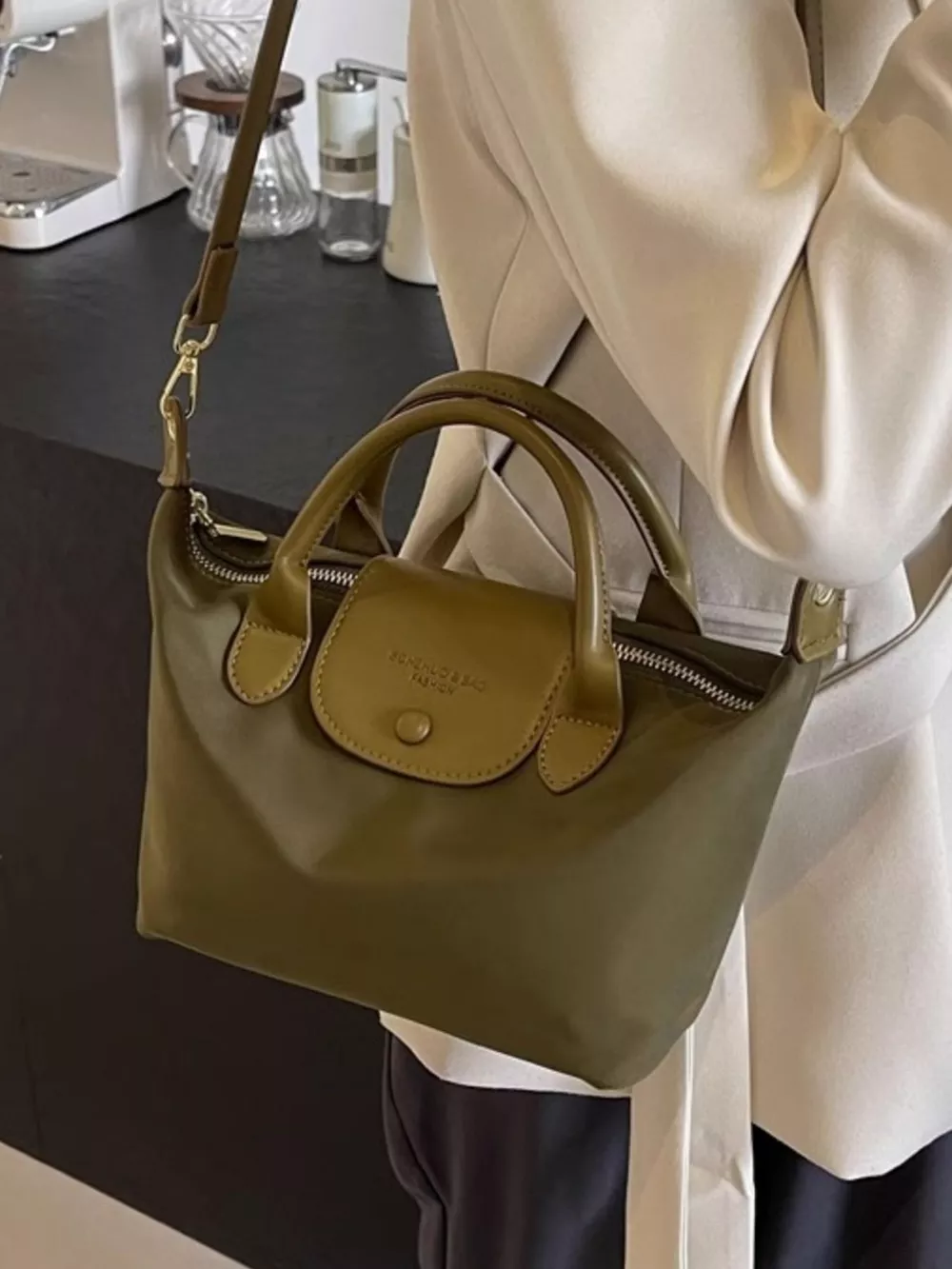 Top Handle Crossbody Bag, image 5