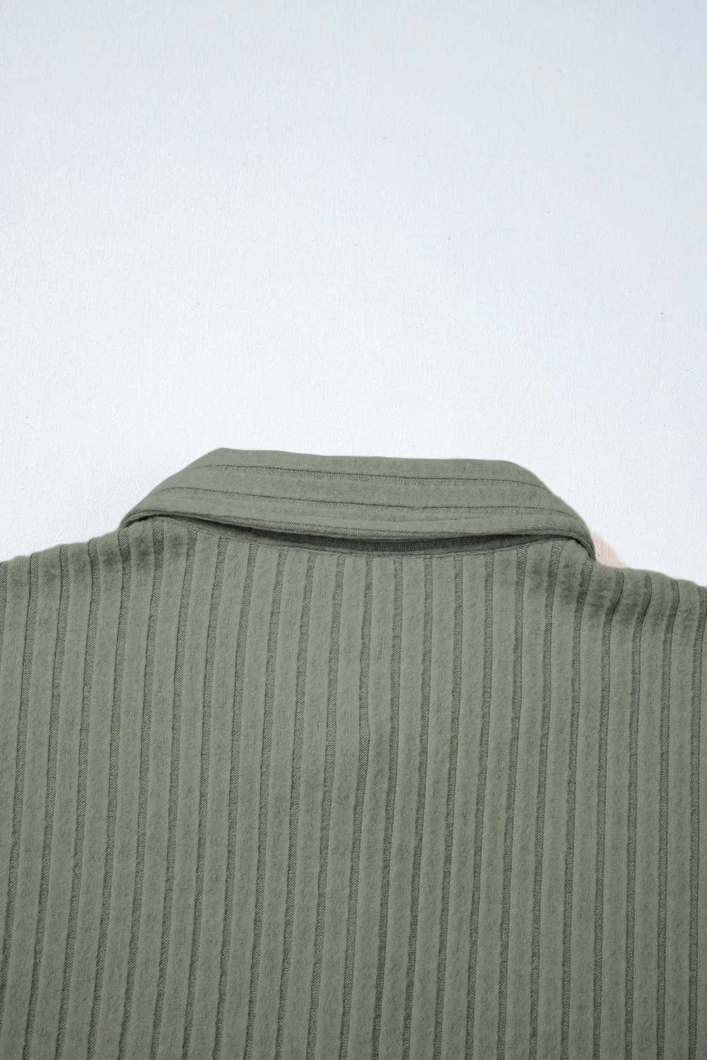 Ribbed Knit Button-Up Cardigan, image 10