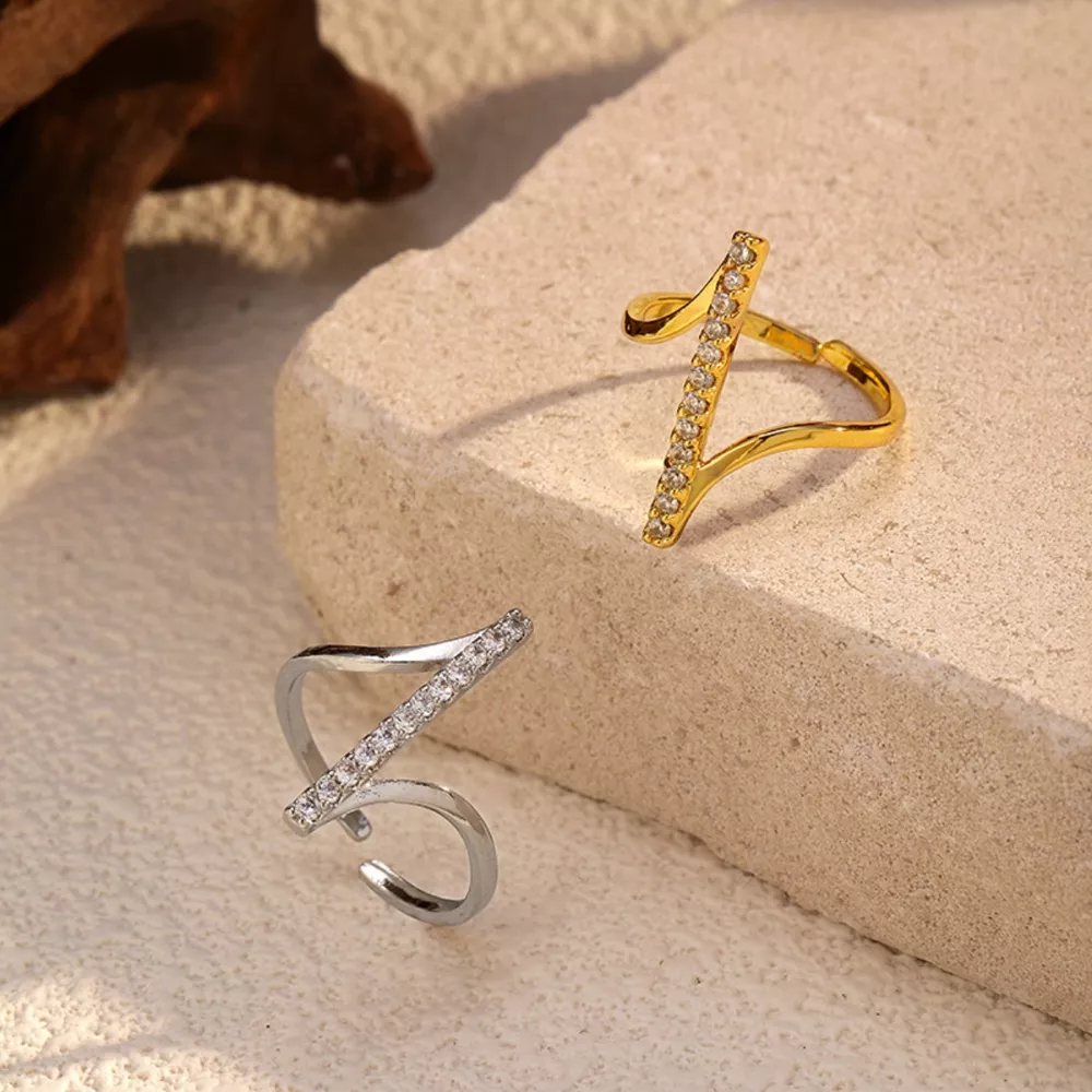 Irregular Rhinestone Ring, image 2