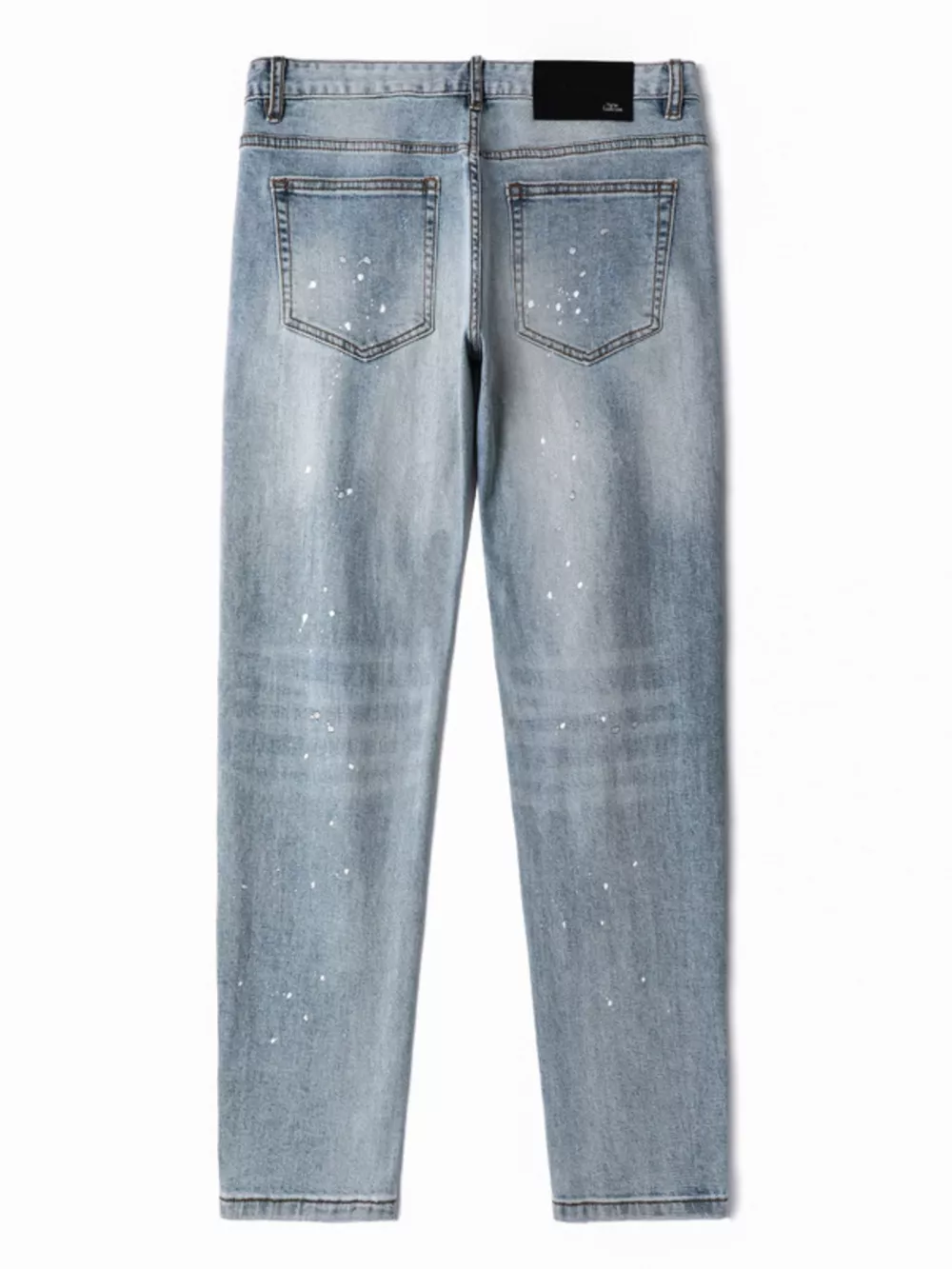 Men's Distressed Slim Fit Jeans, image 9