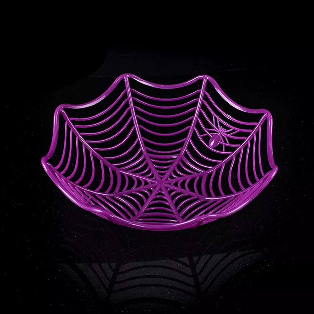 Halloween Spider Web Decorative Fruit Bowl Set, image 3