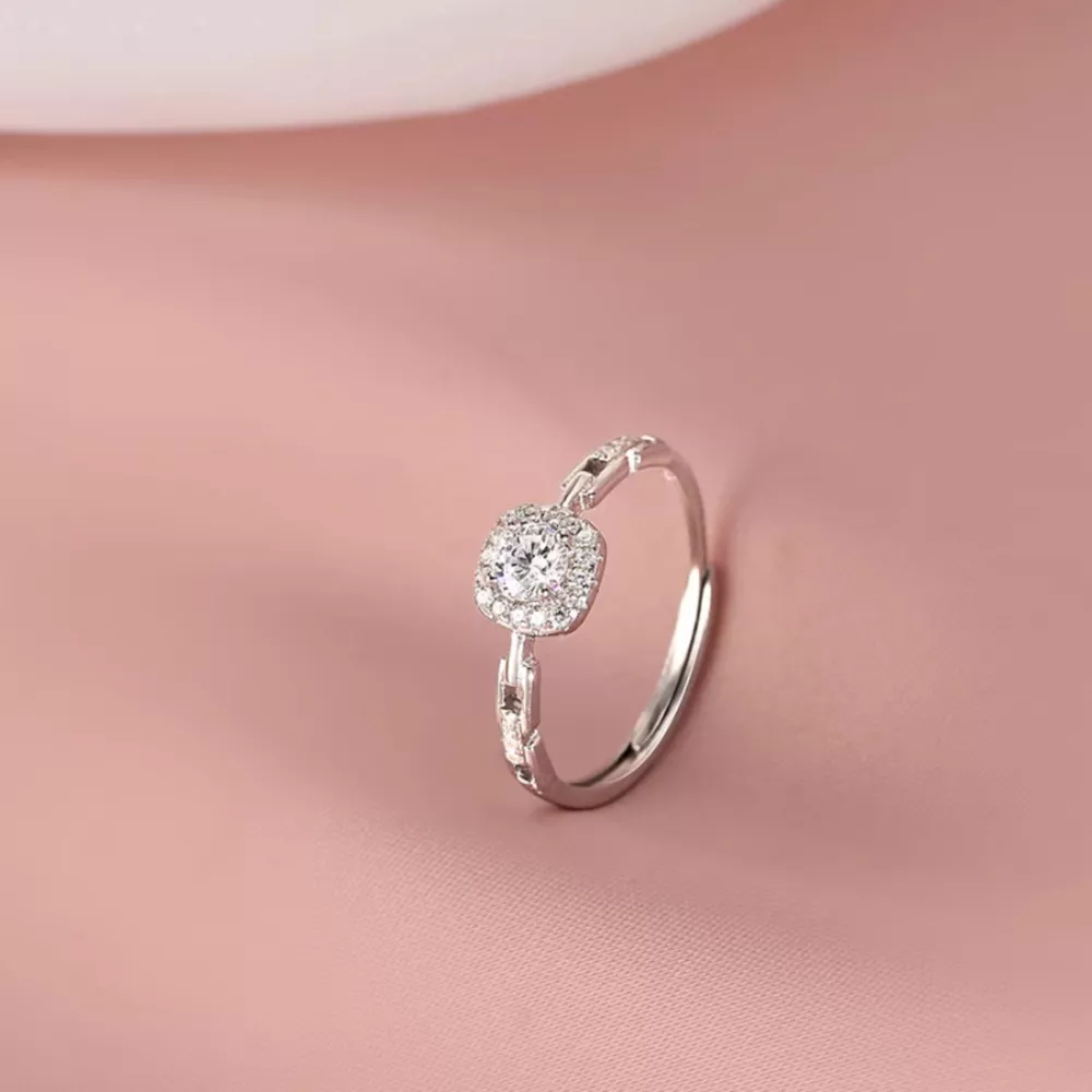 925 Sterling Silver Zircon Ring, image 4