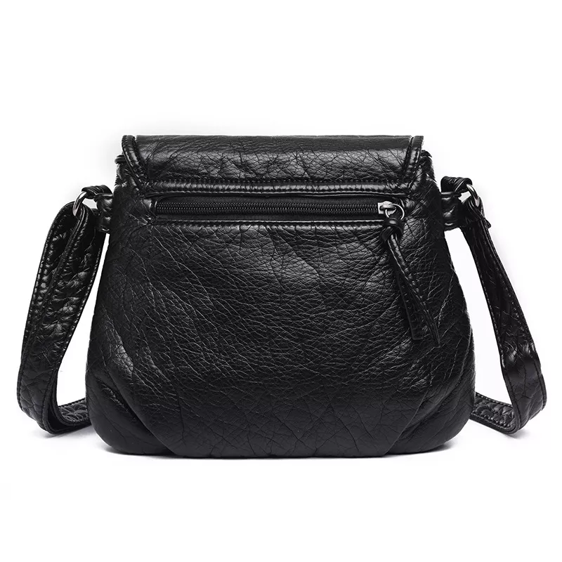 Leather Adjustable Strap Crossbody Bag, image 4