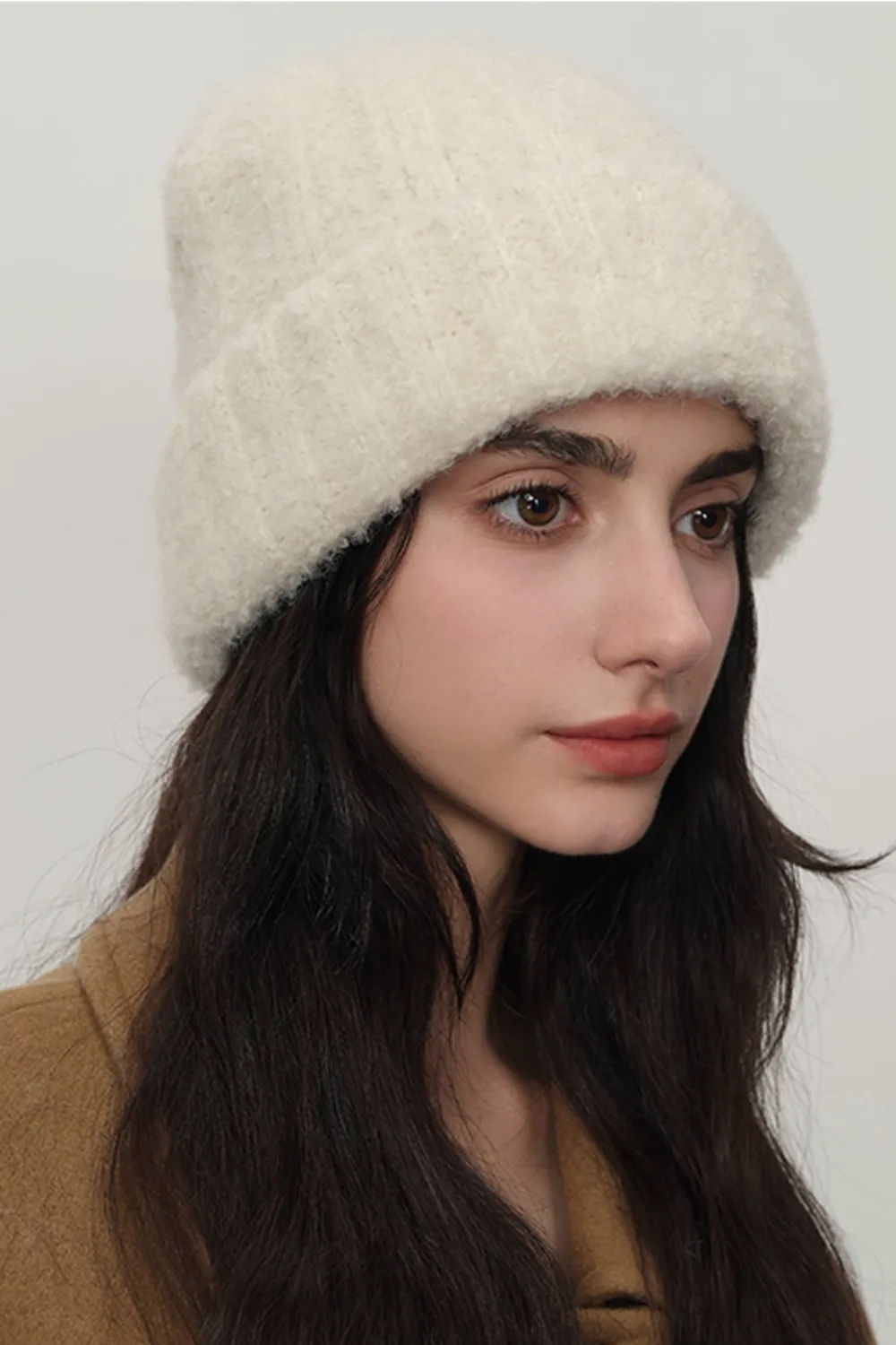 Solid Color Thermal Knit Hat, image 2