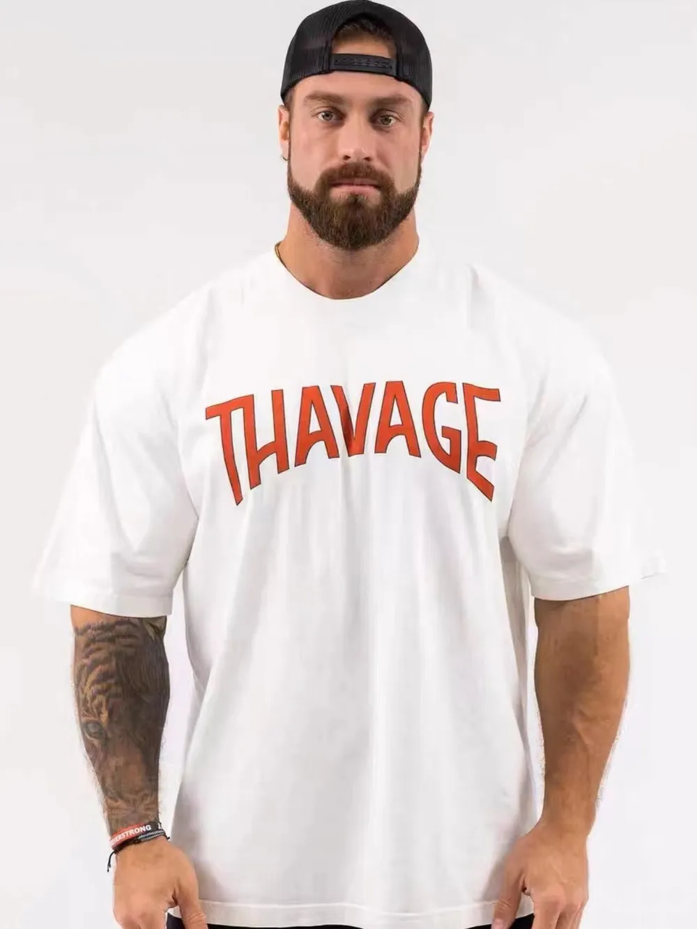 Men's Plus Size Round Neck Half Sleeve T-Shirt, image 7
