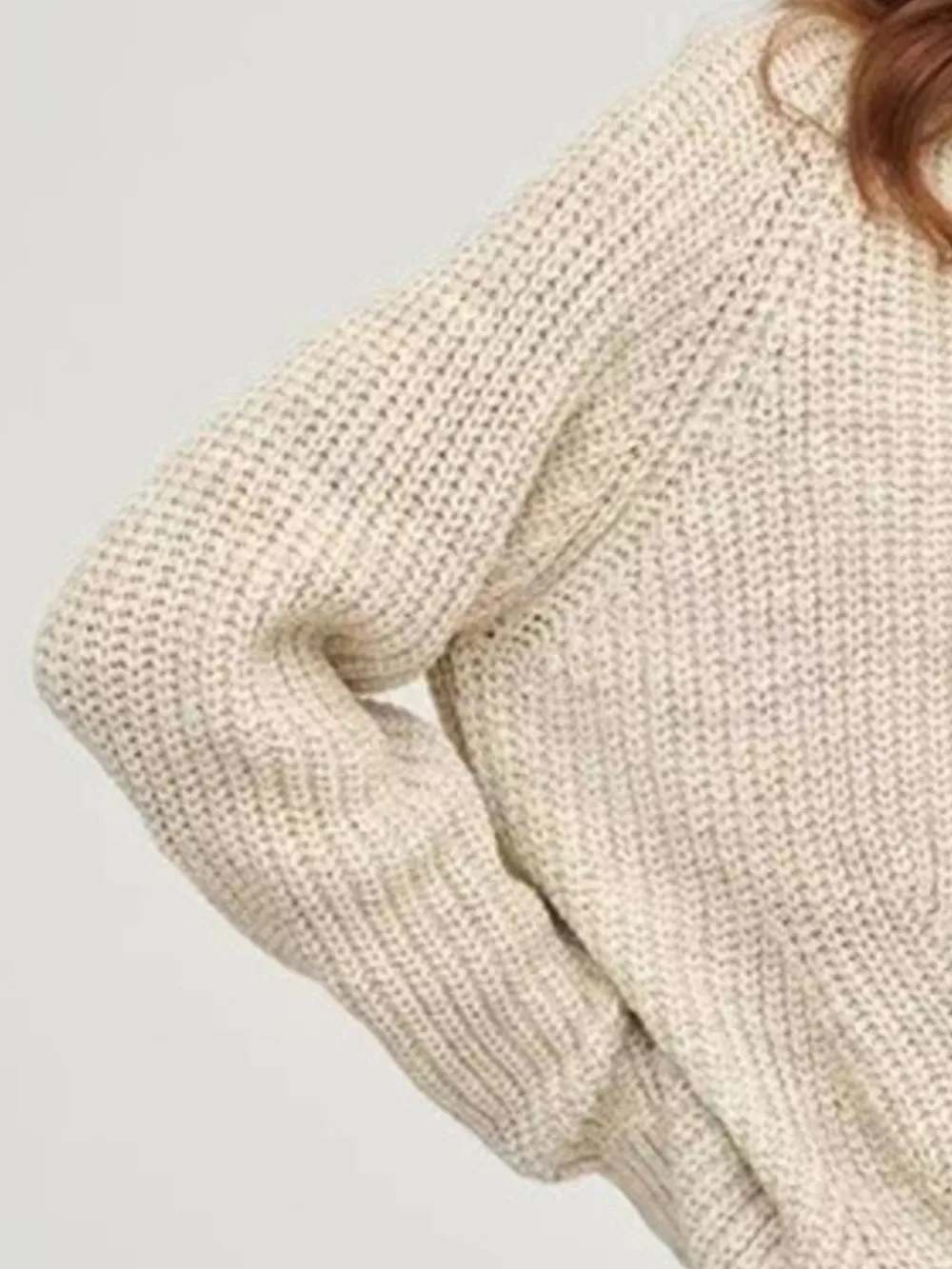 Turtleneck Long Sleeve Sweater, image 6