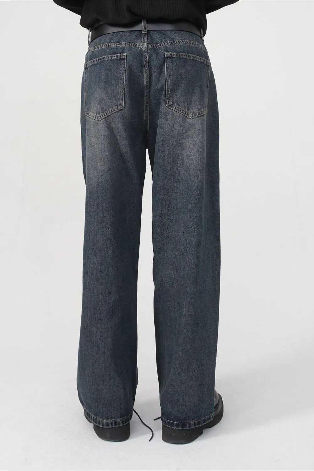 Wide Leg Jeans with Pockets, image 4