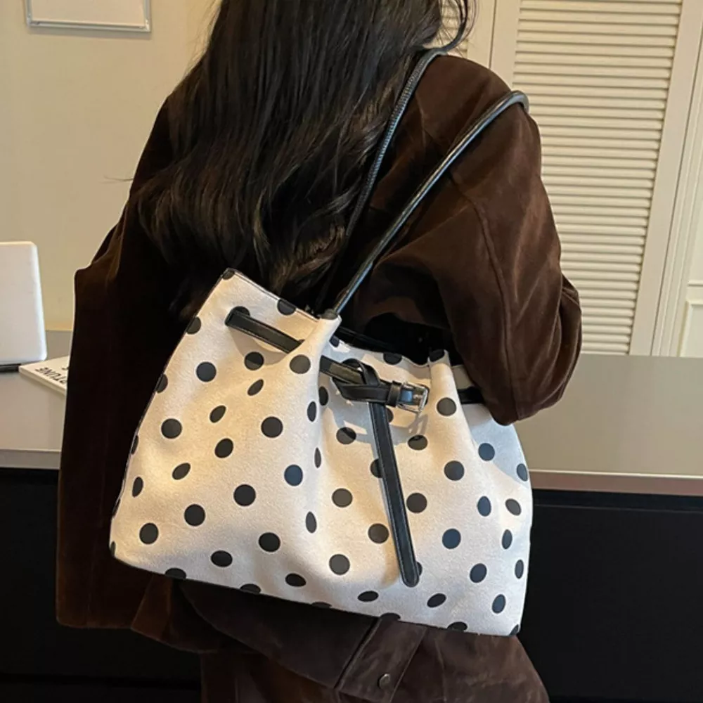 Polka Dot Shoulder Bag, image 3